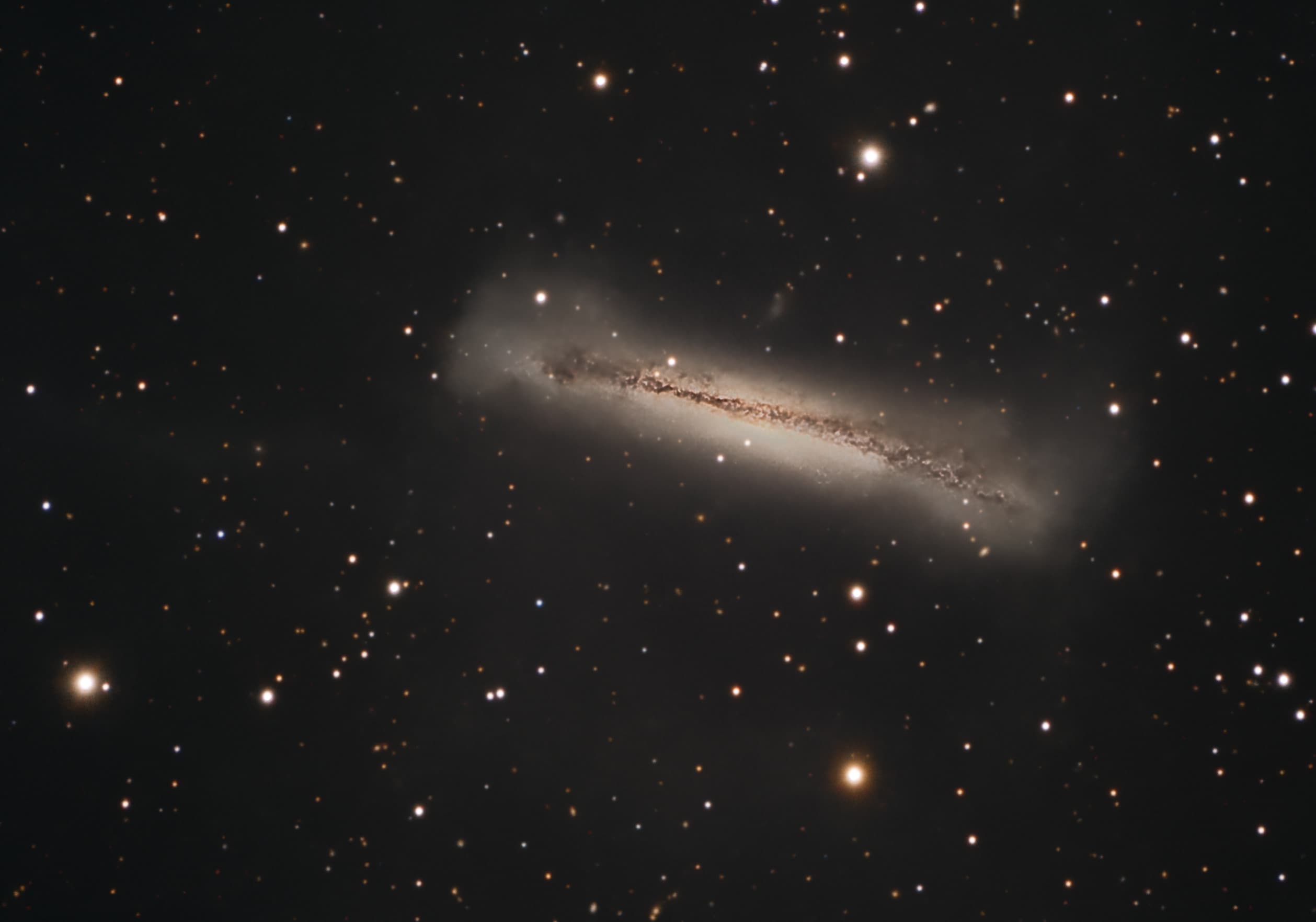 Processed astronomical image