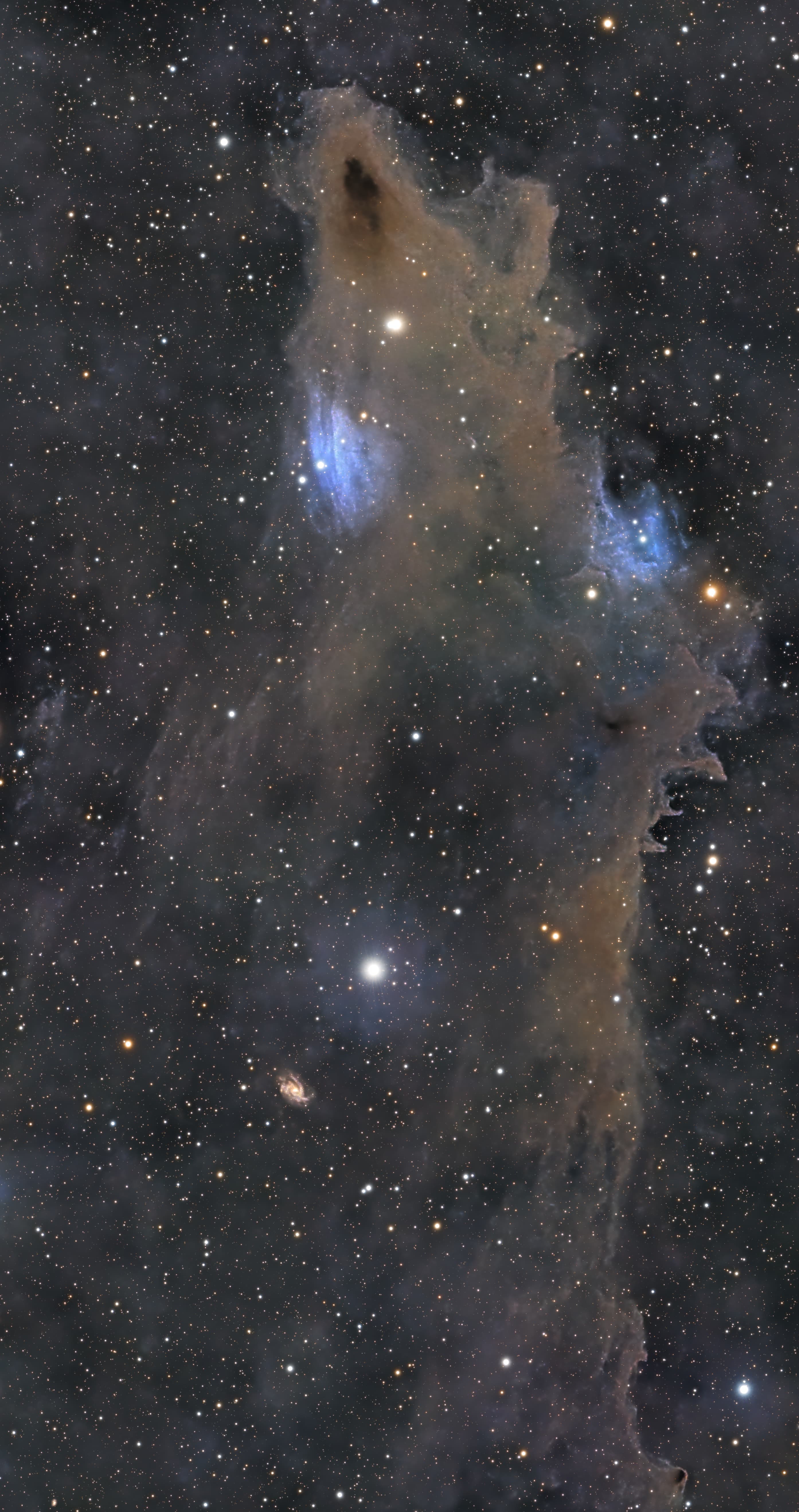 Finished deep-sky image created in SyQon Studio